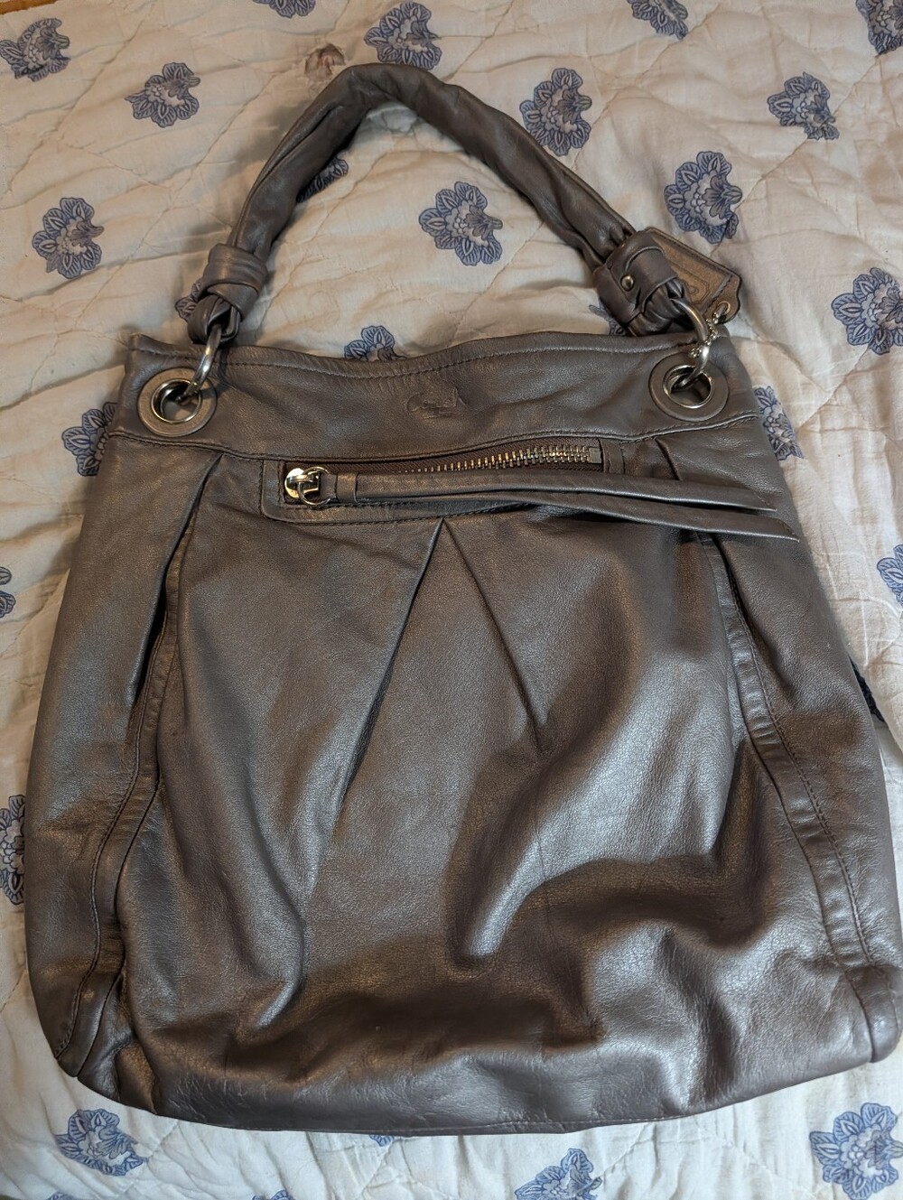 Coach Woman's Leather Shoulder Bag